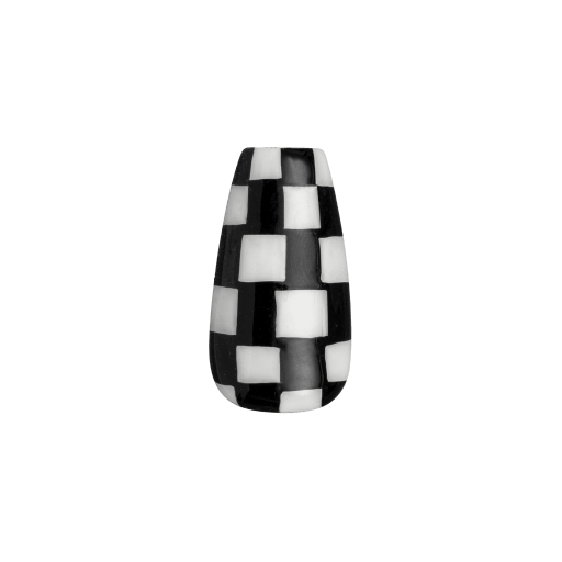 Checkerboard Nail Art