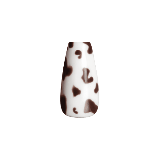 Cow Print Nail Art