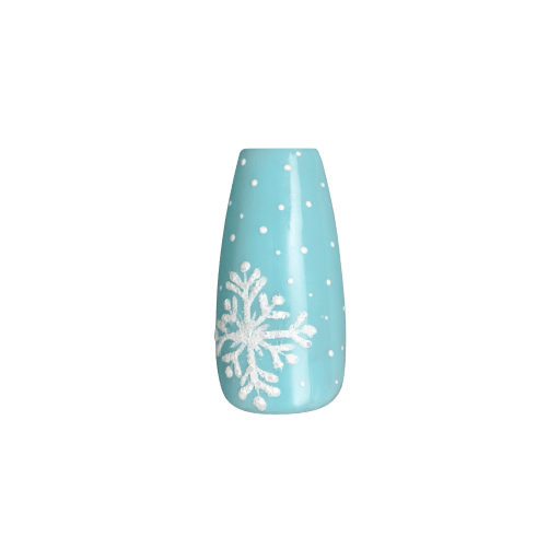 Snowflake Nail Art