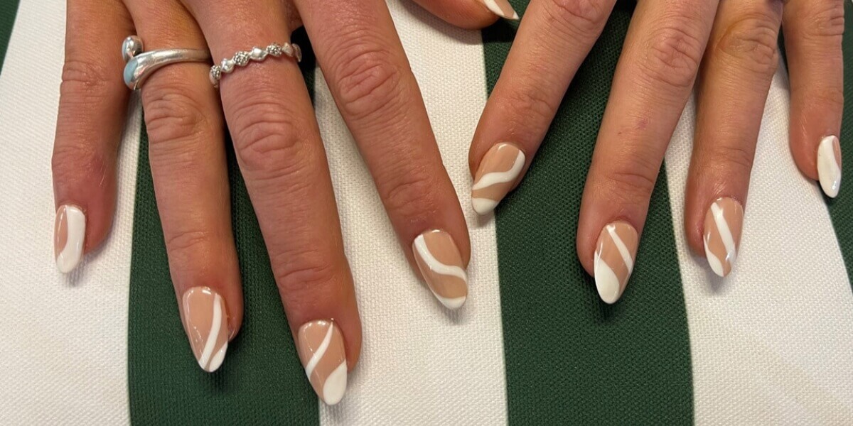 Soft gel nail extensions