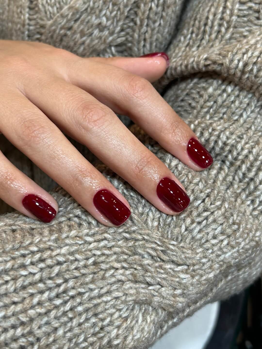 Christmas Red Nails 