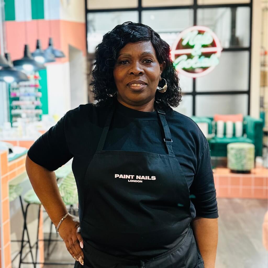 Toks paint nails london staff