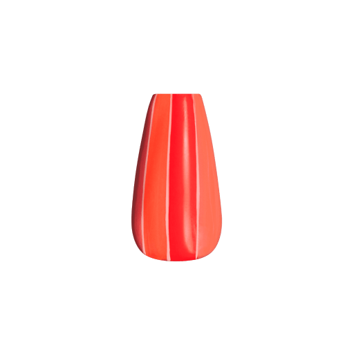 Candy Stripes nail art