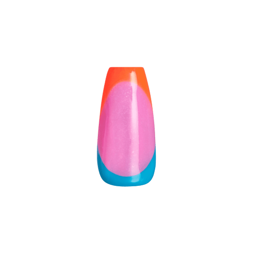 French Tip + Cuff nail art