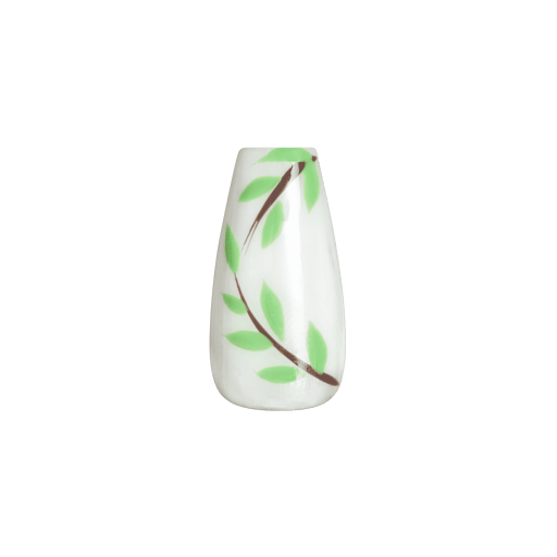 Leaves nail art