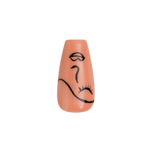 Portrait nail art
