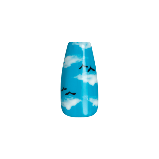 Skyline nail art