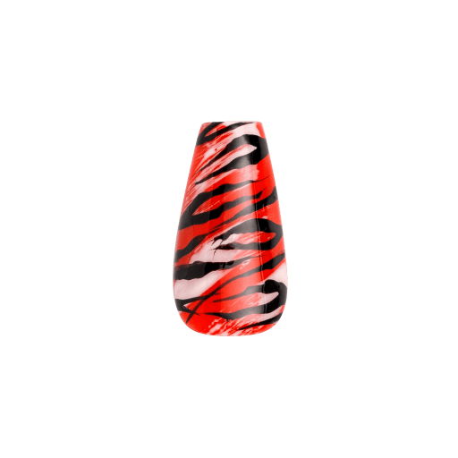 Tiger nail art