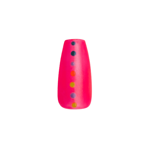 Vertical Dots nail art