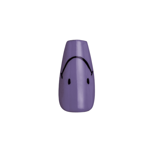 Wide Grin nail art